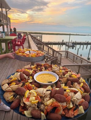 Udendørs spisemuligheder