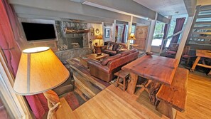 Smart-TV, peis og stereoanlegg