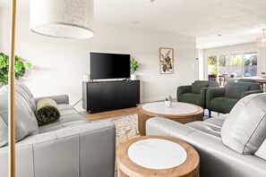 TV, fireplace - Sun-Kissed in the Desert!  Heated Private Pool, Family-Friendly, Near Golf & Hiking (Phoenix)