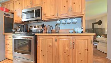 Microwave, oven, stovetop