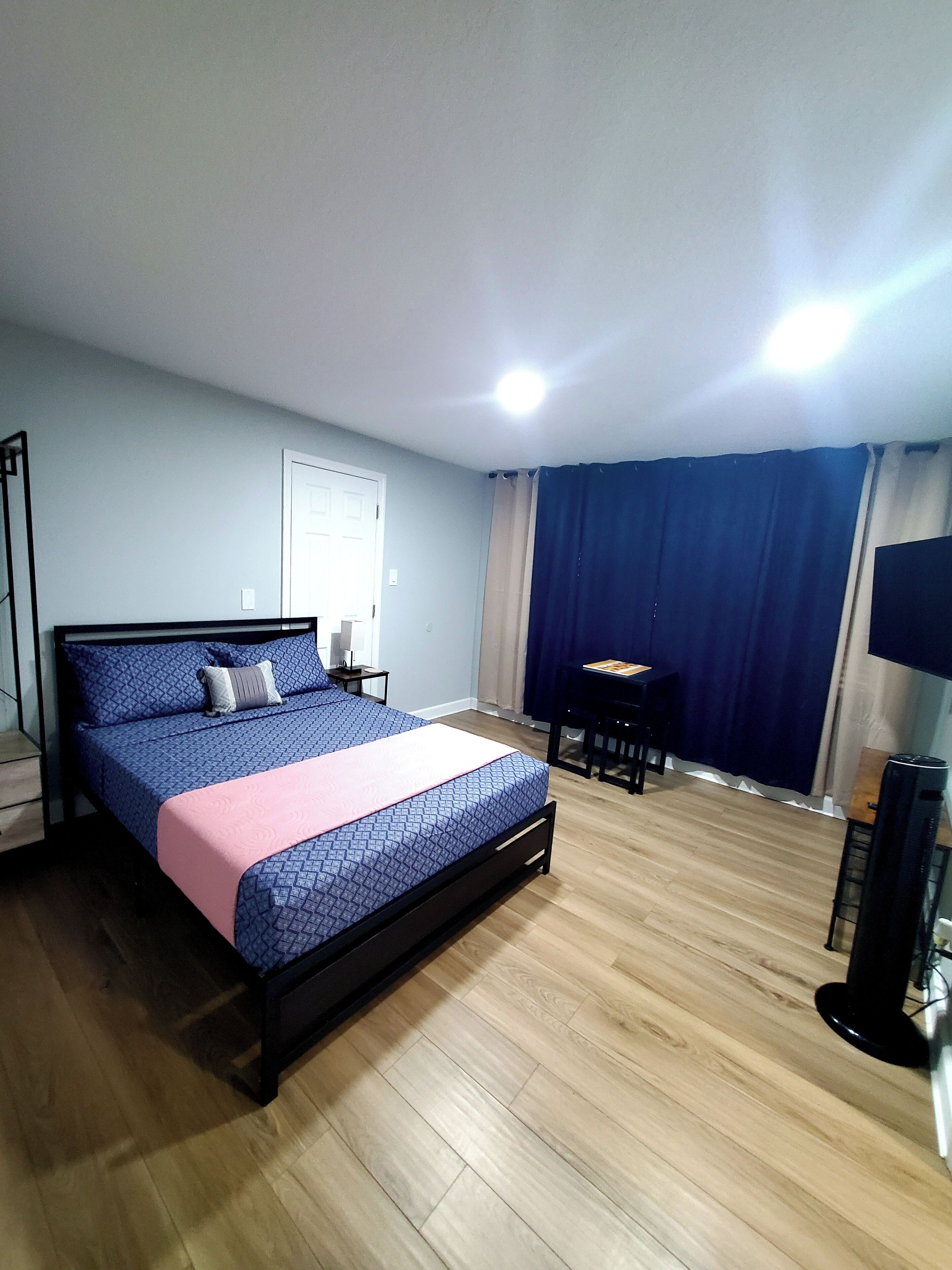 1 bedroom, WiFi, bed sheets