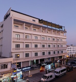 Majoituspaikan julkisivu