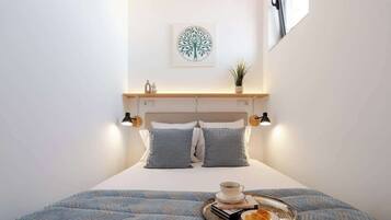 1 slaapkamer, een strijkplank/strijkijzer, gratis wifi, beddengoed