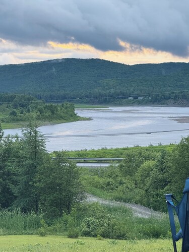 Lovely house with 5 beds and a view of the St. John River in Allagash