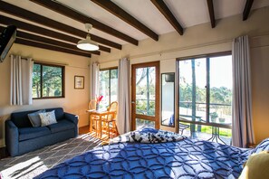 Suite monolocale Standard, patio, vista montagna | Interni