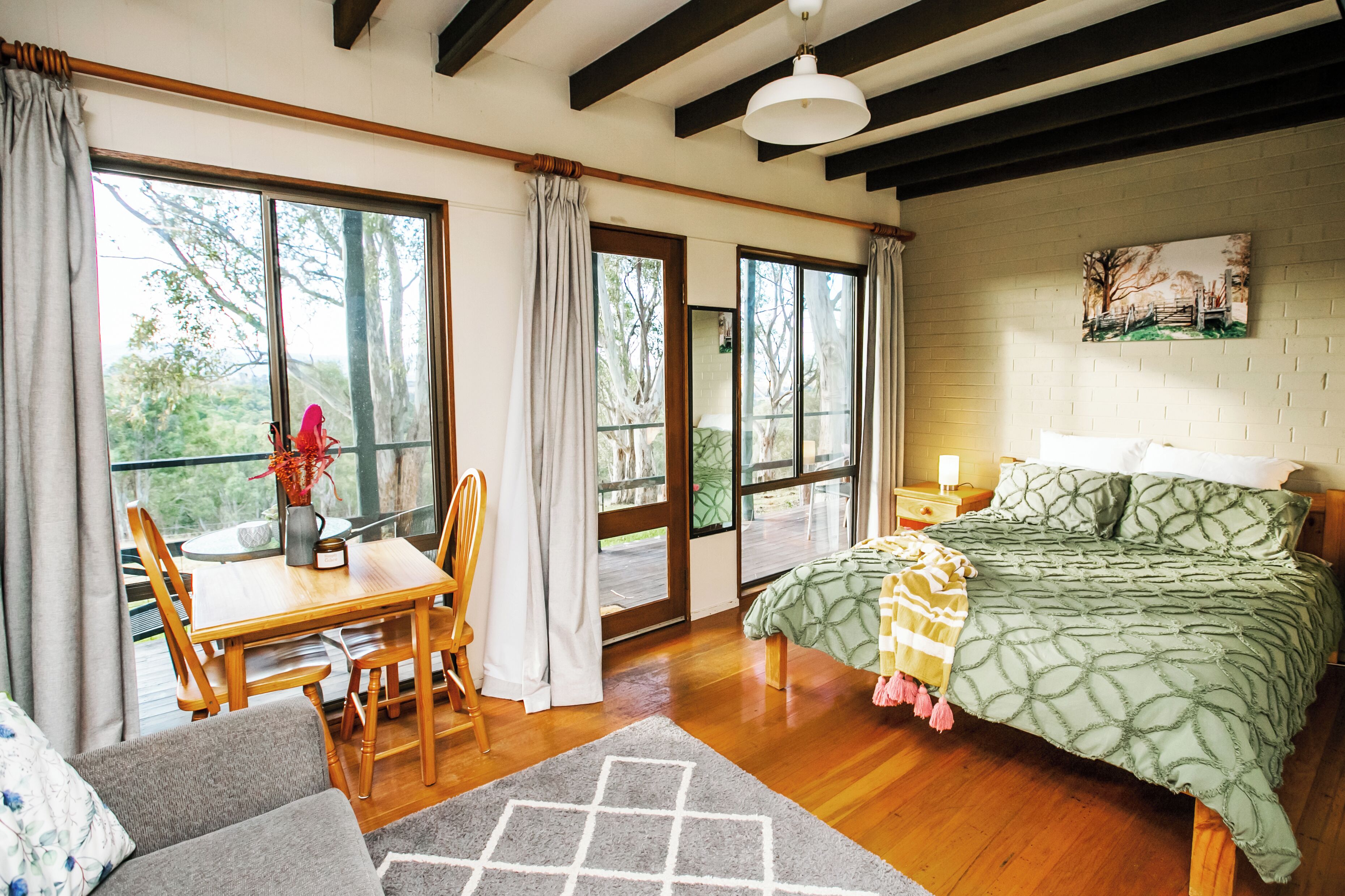 Standard Double Room, Patio, Mountain View | Interior
