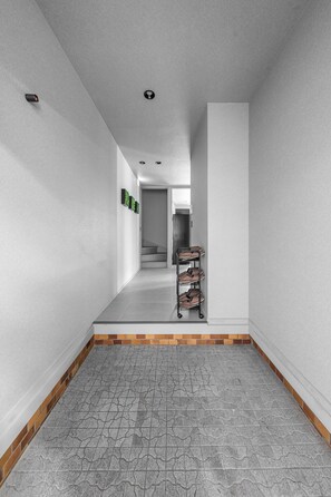 Interior entrance