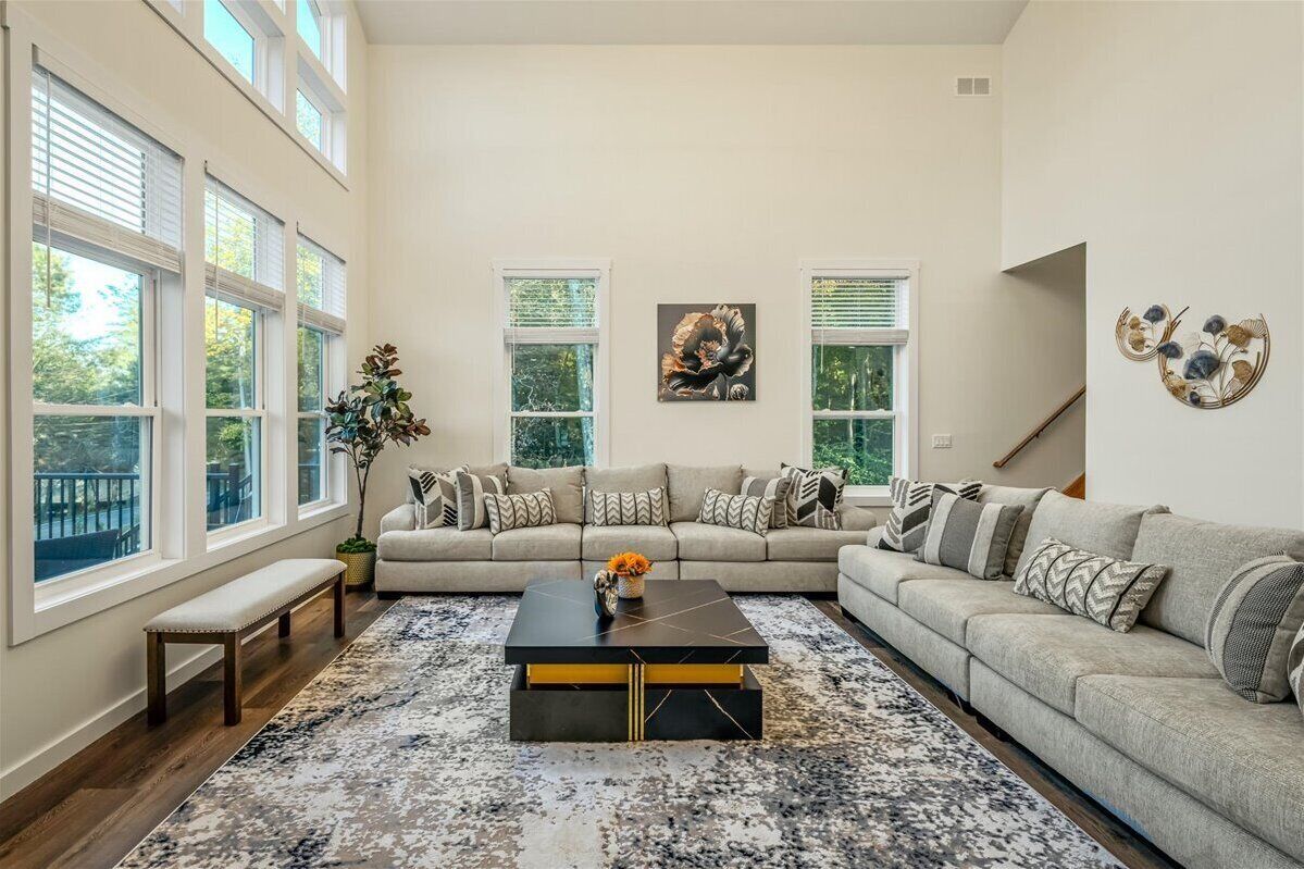 Smart TV, fireplace, video games, table football