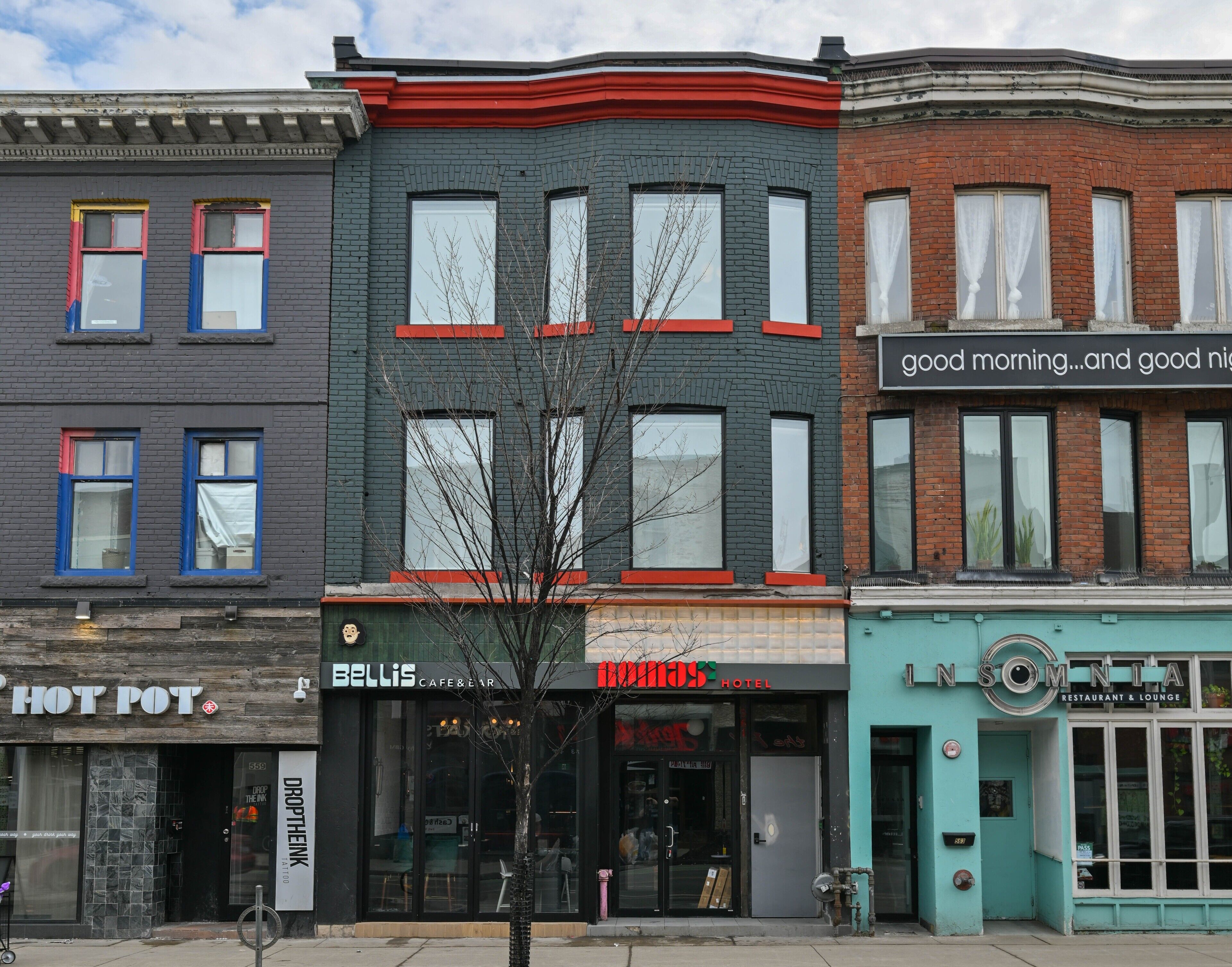 Fachada del alojamiento