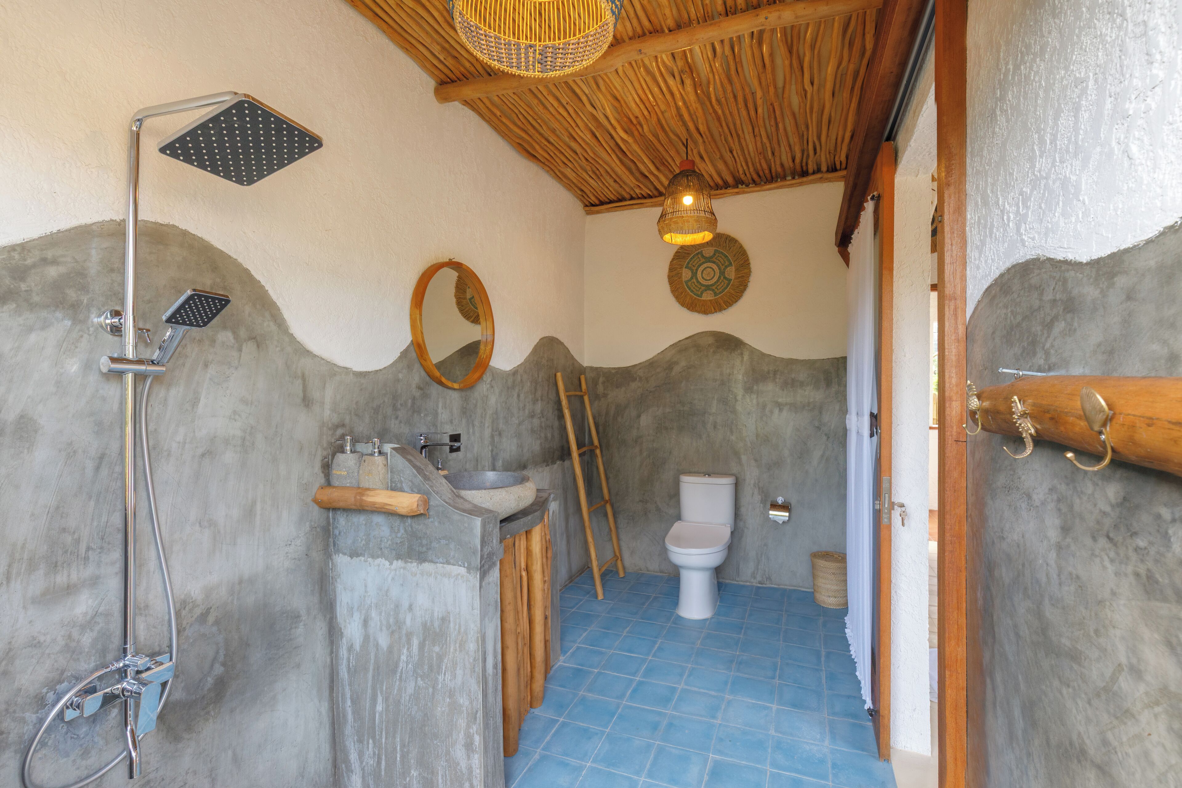 Villa, alberca privada | Baño