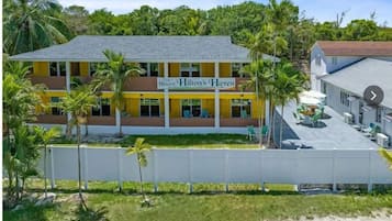 Voorkant van accommodatie