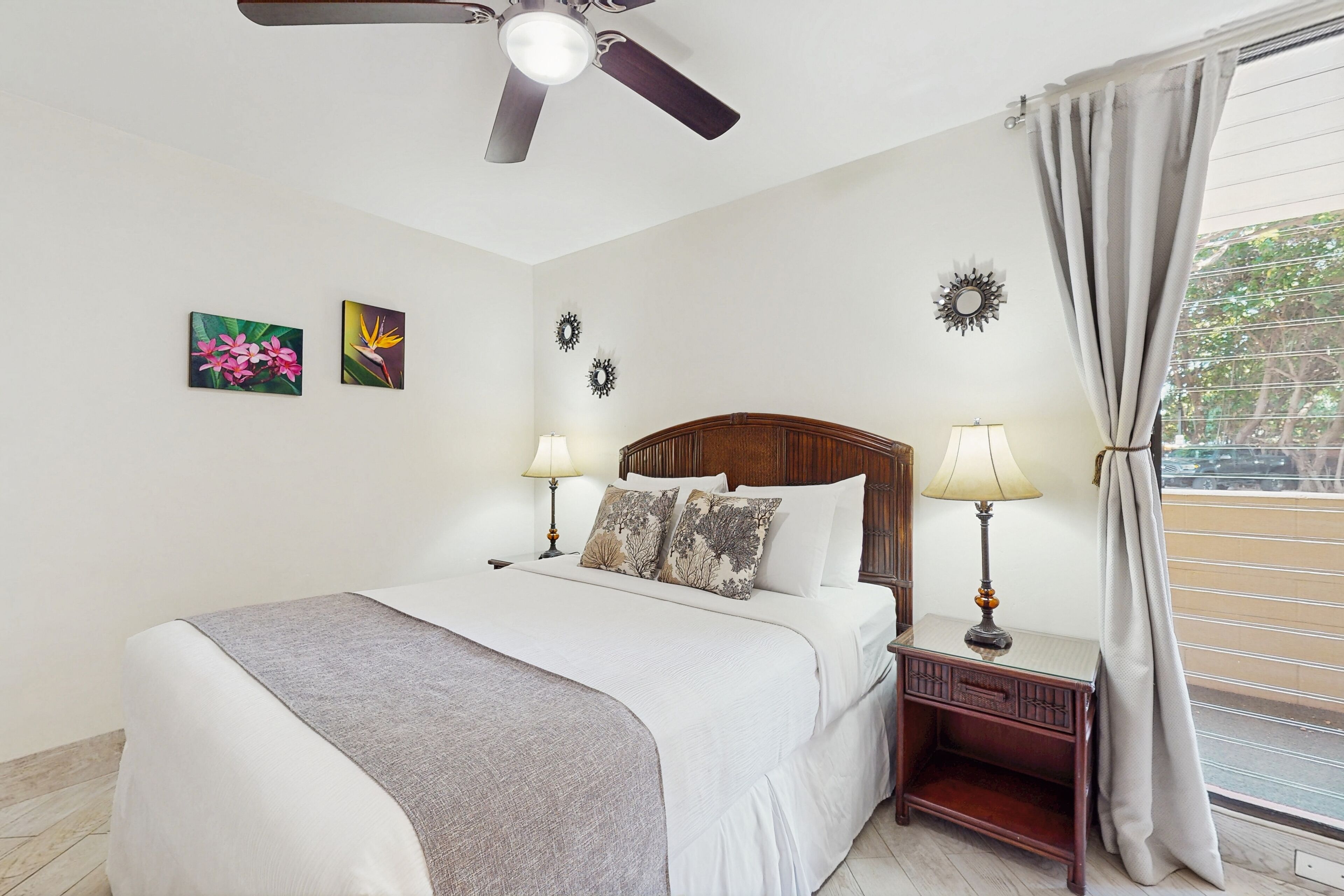 1 bedroom, iron/ironing board, internet, bed sheets