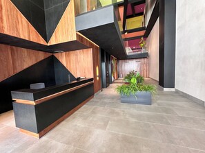 Lobby - Apartment in Piantini with beautiful city view (Santo Domingo)
