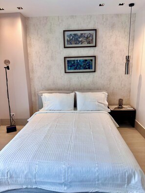 1 bedroom, iron/ironing board, free WiFi, bed sheets - Apartment in Piantini with beautiful city view (Santo Domingo)