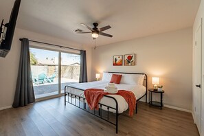 4 soverom, strykejern/-brett, wi-fi og sengetøy