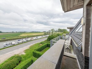 Terrace/patio - Duplex flat with shared pool on estate (Nieuwpoort)