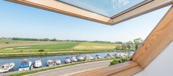 Duplex flat with shared pool on estate