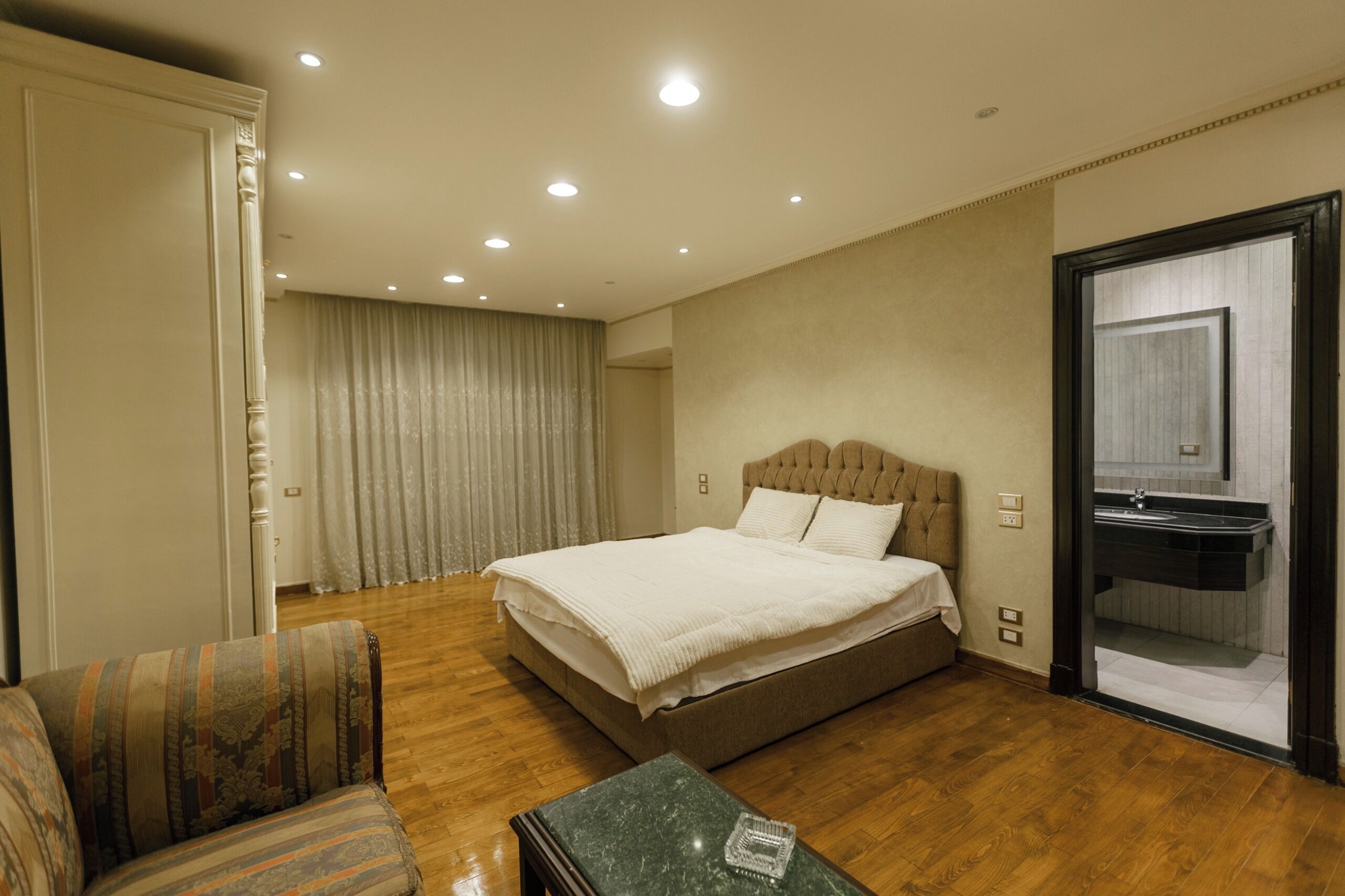 Premium bedding, free WiFi, bed sheets