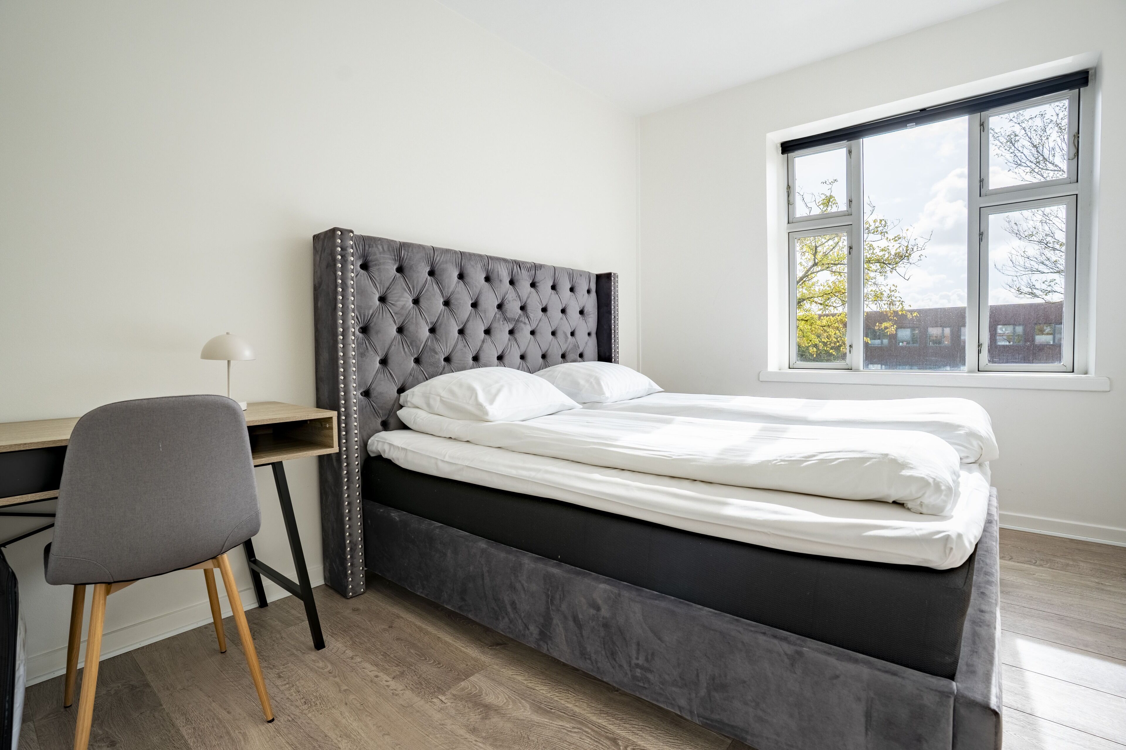 Family Apartment, Courtyard View | Desk, laptop workspace, free WiFi