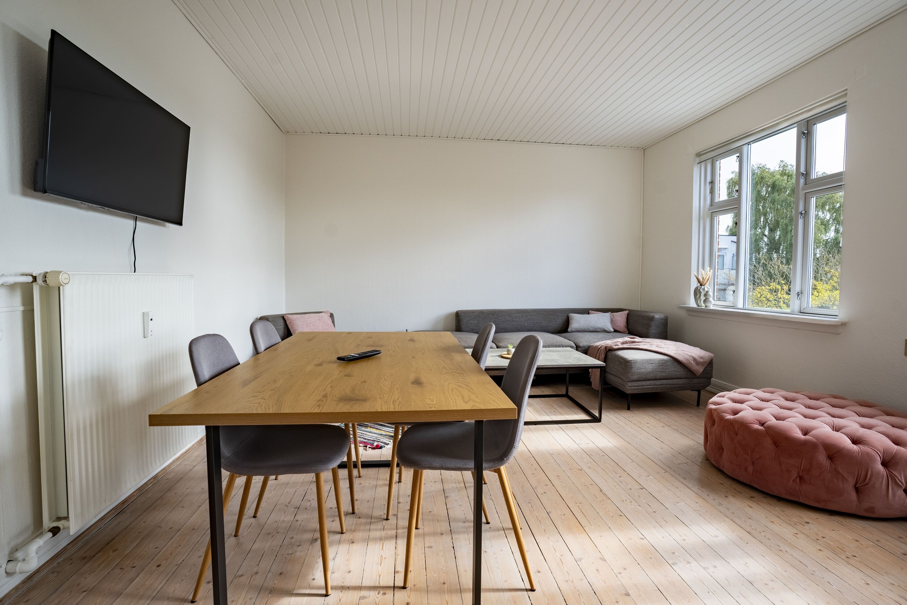 Classic-huoneisto, näköala pihalle | Oleskelualue