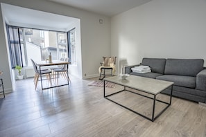 Family Apartment, Courtyard View | Living area - Holstebro Apartments (Holstebro)