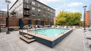 Seasonal outdoor pool