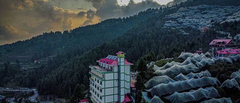 Fassade der Unterkunft