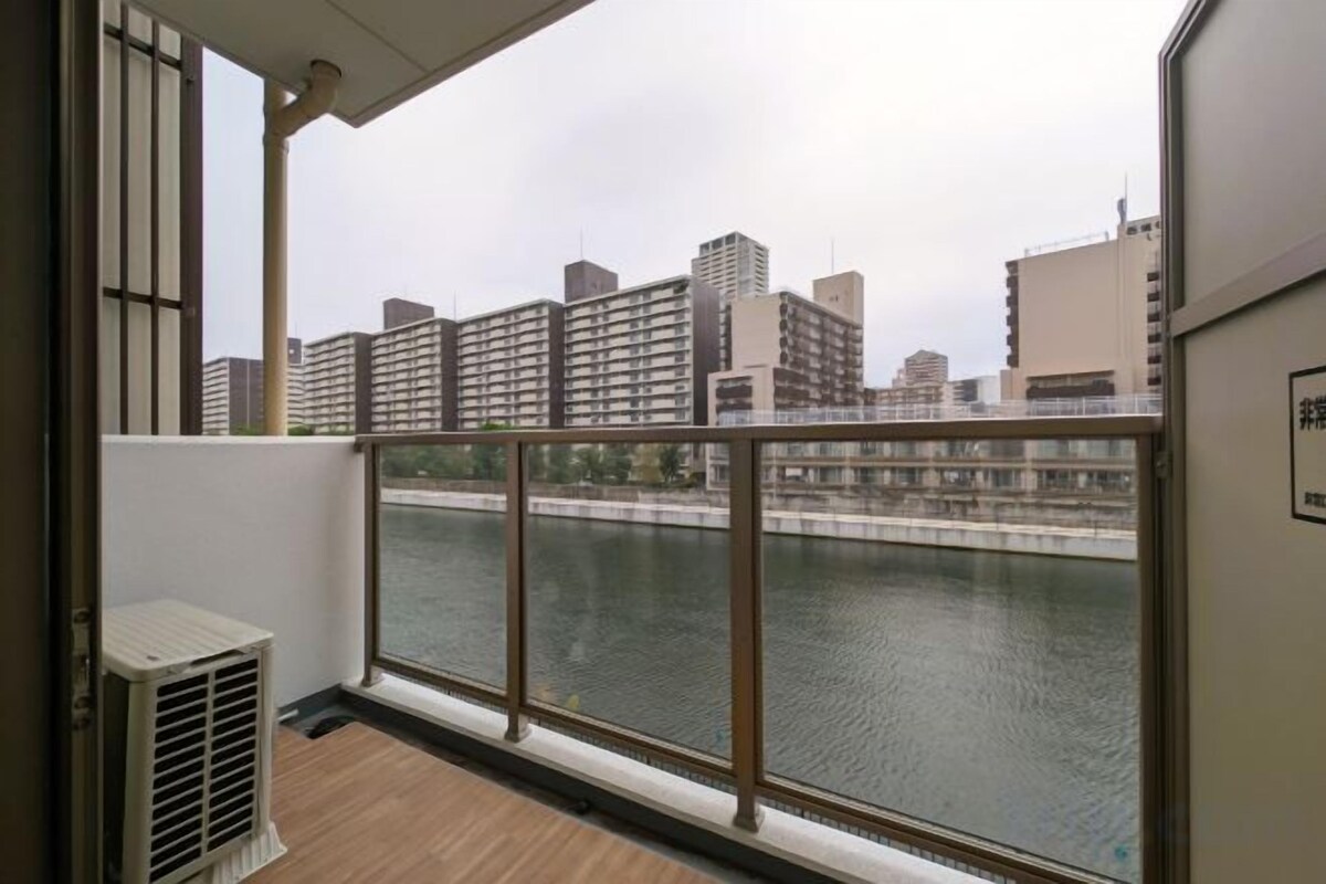 Brand-New Modern Residence｜Osaka Penthouse River View - Easy Access To Namba & Shinsaibashi