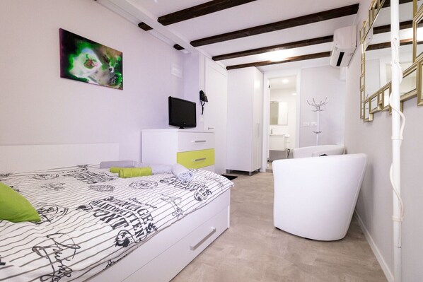 1 chambre, lit de bébé portatif, accès au Wi-Fi (inclus)