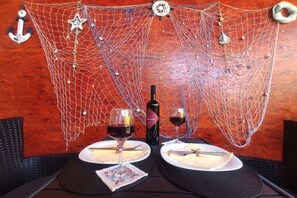 Dining - Room Porat 2 with Private Terrace - DB with Private Terrace (Dubrovnik)