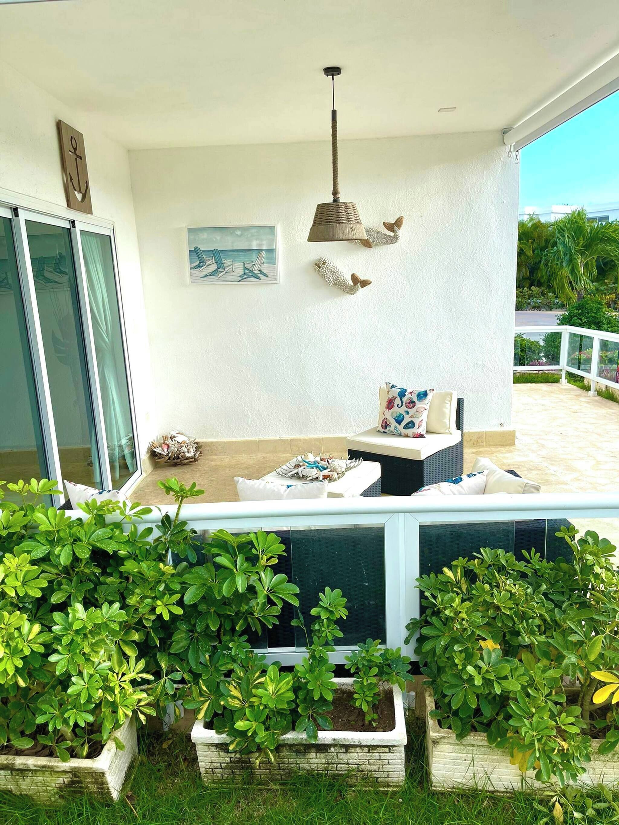 아파트, 침실 2개, 장애인 지원, 발코니 | 발코니