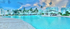 Apartment, 2 Bedrooms, Accessible, Balcony | Pool | Outdoor pool