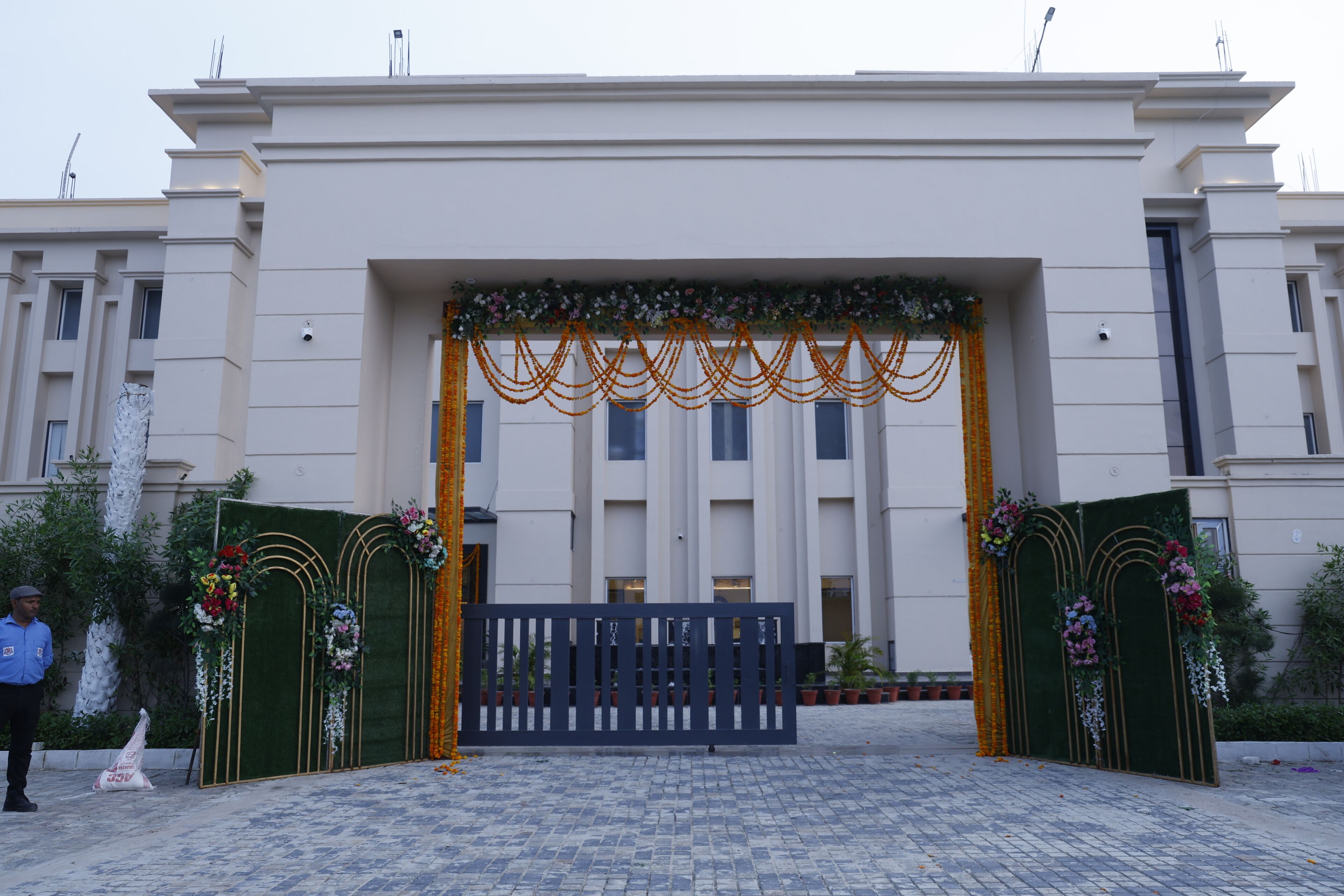 Fassade der Unterkunft