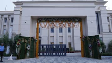 Majoituspaikan julkisivu