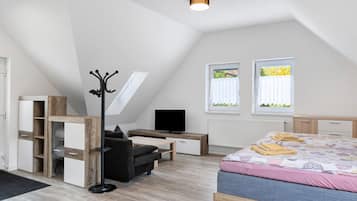 1 habitación, wifi y ropa de cama