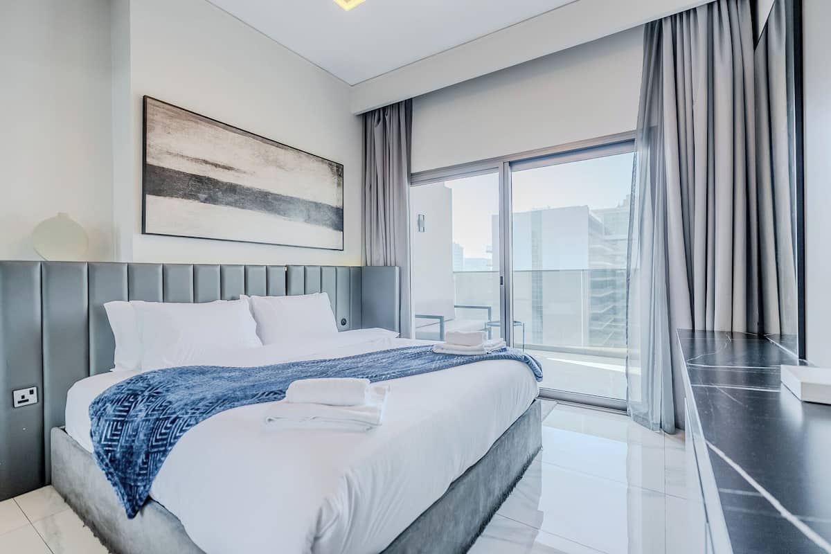 Appartement Deluxe, balcon, vue sur la ville | AccĂšs au Wi-Fi (inclus)