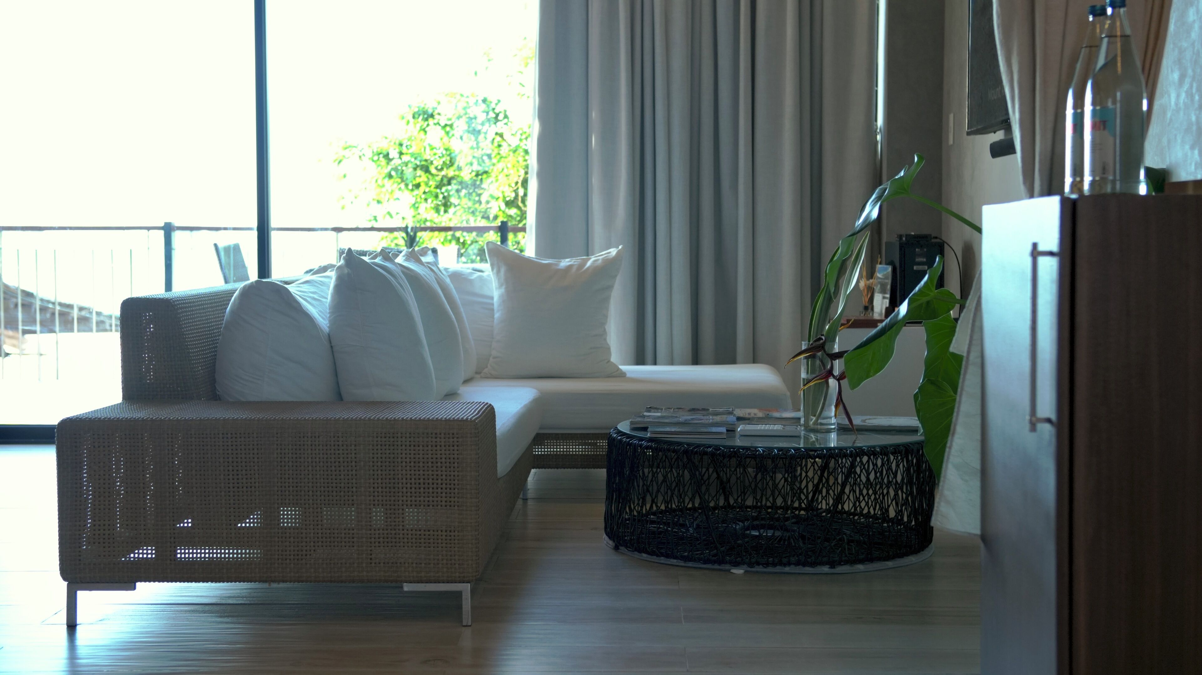 Executive Beach Front Villa | Wohnbereich