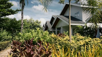 Blick auf den Garten