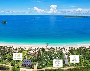 Serviettes de plage, plongée avec masque et tuba