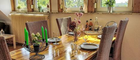 Opções para refeição