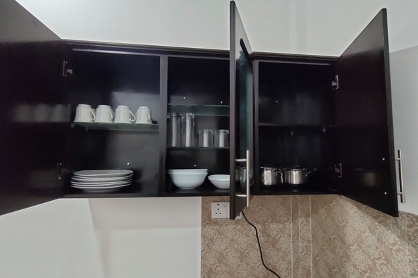 Deluxe Apartment, Balcony, Garden View | Private kitchen