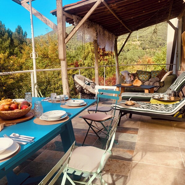 Restauration en plein air