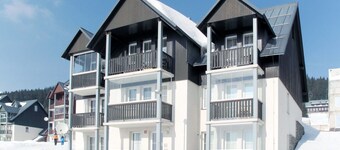 Cosy apartment for 6 guests with WIFI, TV, balcony, pets allowed and panoramic view