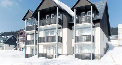 Cosy apartment for 6 guests with WIFI, TV, balcony, pets allowed and panoramic view