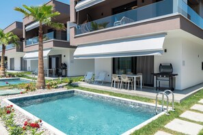 Pool - Emerald Three-Bedroom Villa with Private Pool (Kavala)