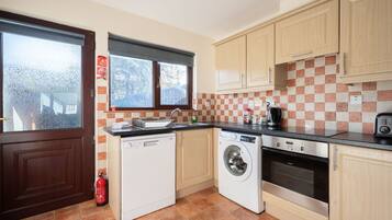 Microwave, oven, dishwasher