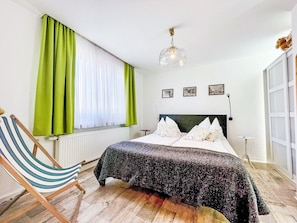 1 dormitorio, sistema de insonorización, cuna de viaje y wifi gratis