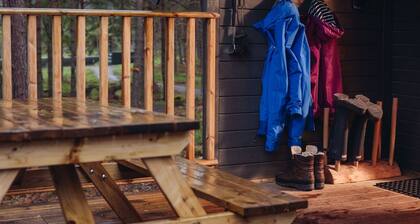 Schöne Wohnung in einem Ferienhaus für 3 Leute mit Terrasse und Haustiere erlaubt