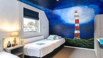 4 habitaciones, wifi gratis y ropa de cama