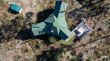 منظر من الجو على ارتفاع عالٍ